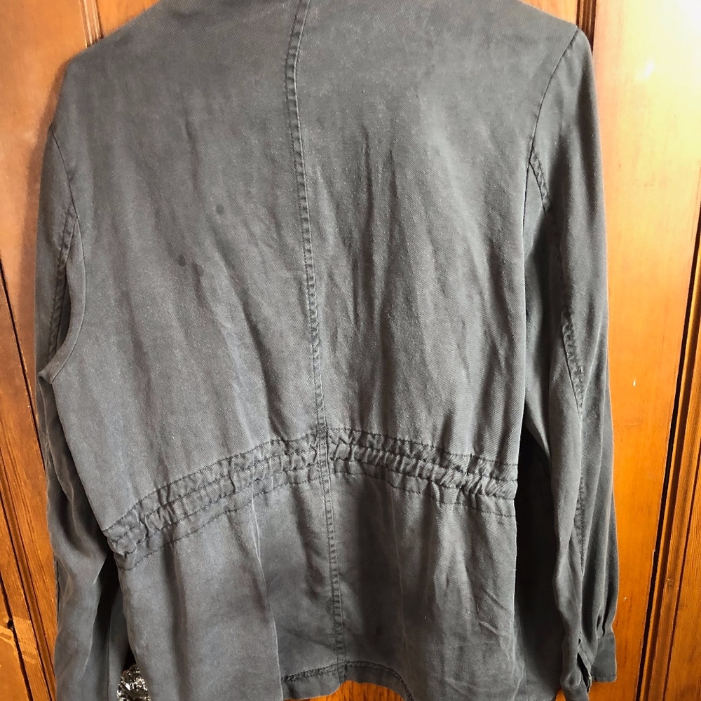 Gray Utility Jacket - Picture 2 of 3